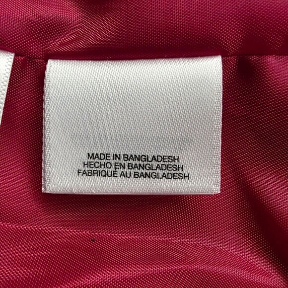 Black Label by Evan Picone Crimson Red Open Blazer Size 8 - Picture 9 of 13